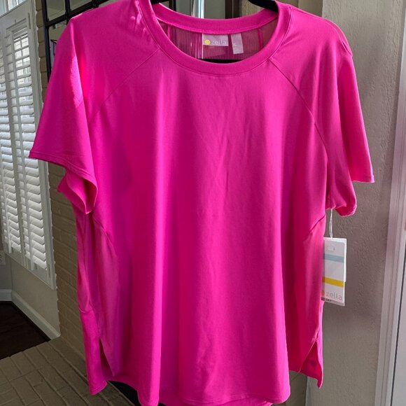 Zella Fuschia Athletic Tshirt NWT - Picture 1 of 4